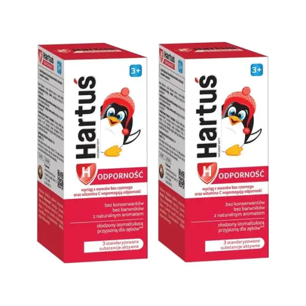 2 x Hartuś Odporność syrop 120 ml