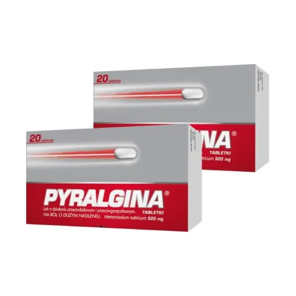 2 x Pyralgina 20 tabletek