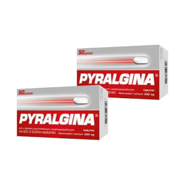 2 x Pyralgina 50 tabletek