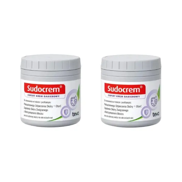 2 x SUDOCREM EXPERT Krem barierowy 125g
