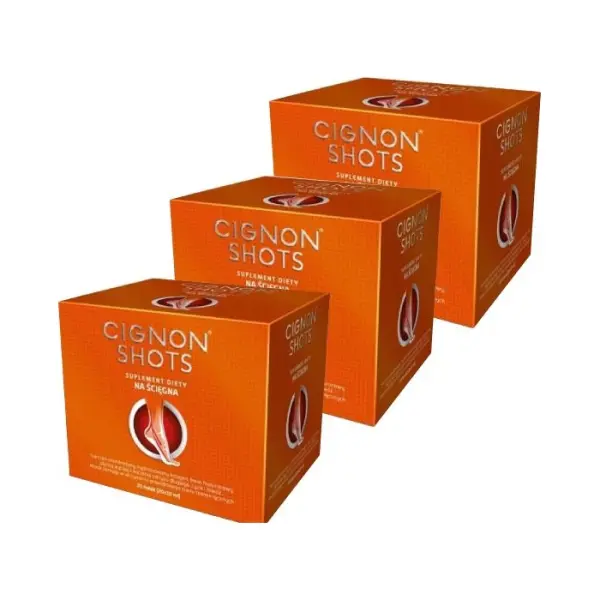 3 x Cignon Shots, 20 fiolek
