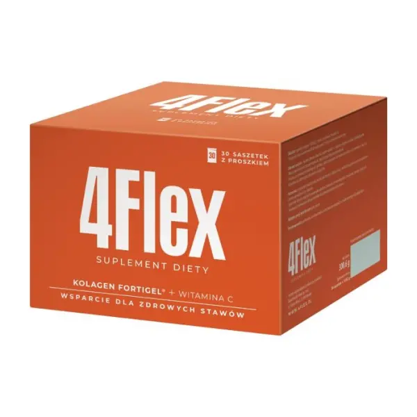 4 FLEX kolagen Fortigel + witamina C, 30 saszetek