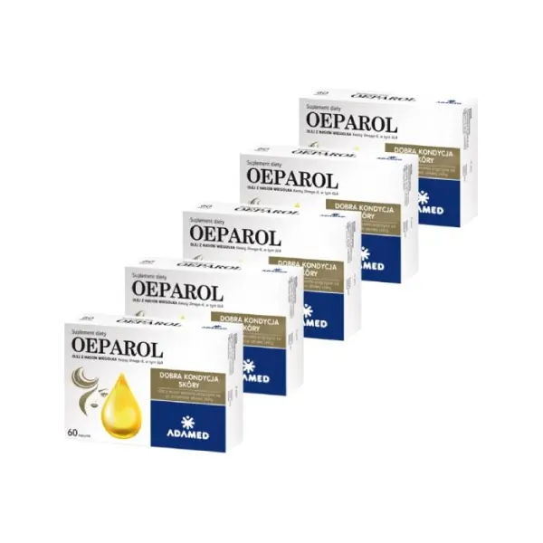 5 x Oeparol 60 kapsułek