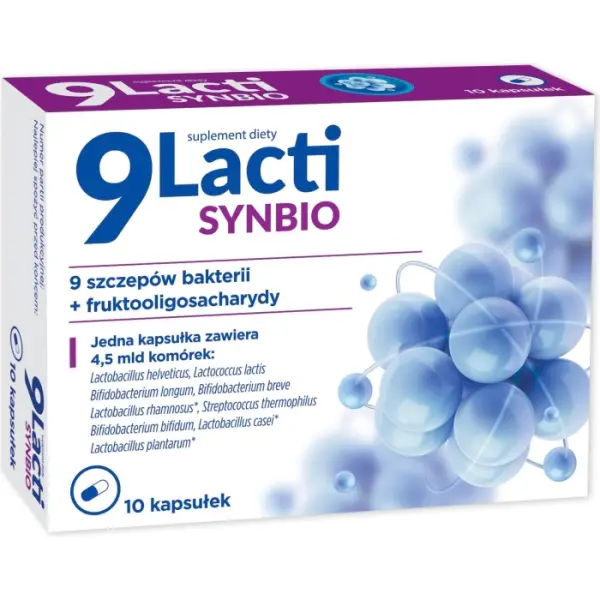 9 Lacti Synbio 10 kapsłek