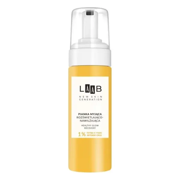 AA LAAB TETRA-C YUZU Pianka do mycia twarzy nawilżająco-rozświetlająca, 150 ml