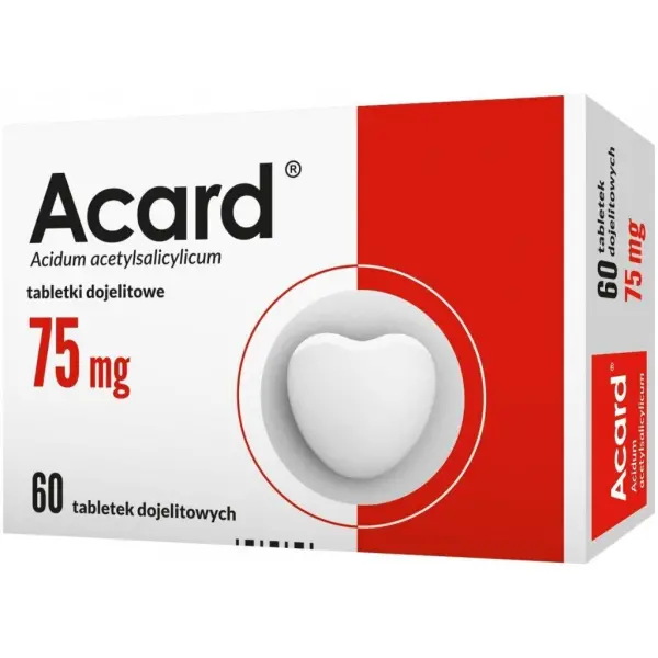 Acard 0,075g 60 tabletek