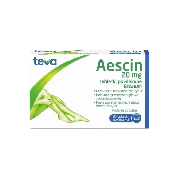 Aescin 30 tabletek