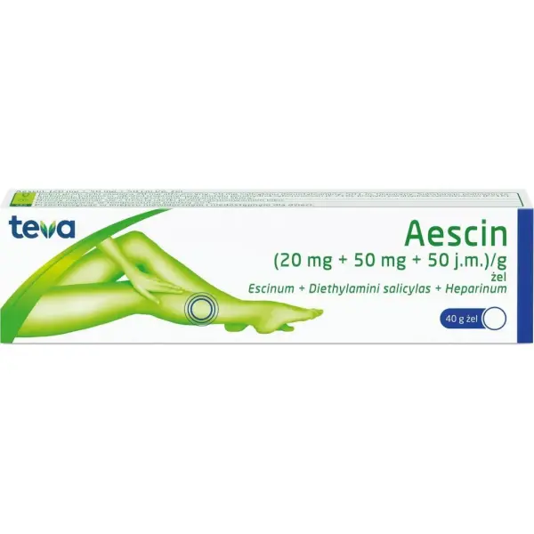 Aescin żel 40g