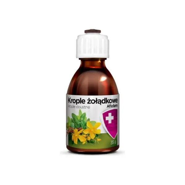 AFLOFARM, Krople żołądkowe na trawienie, 35 g
