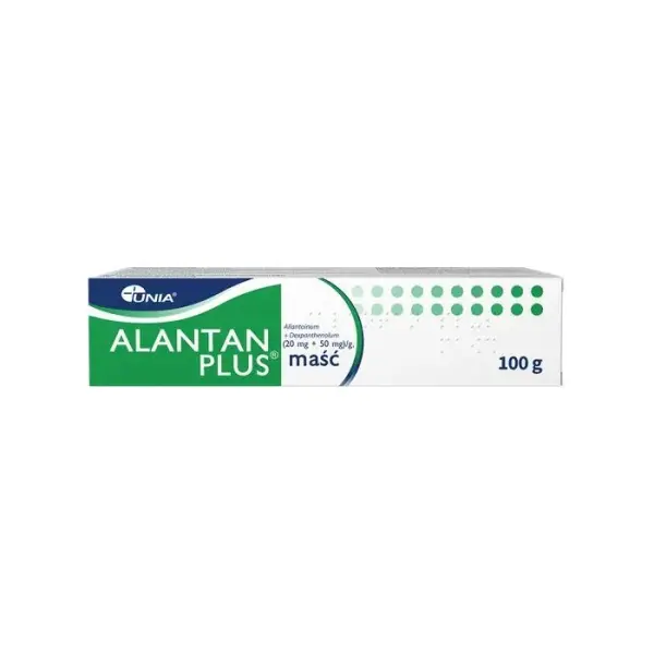 ALANTAN Plus maść (20mg+50mg)/g, 100 g