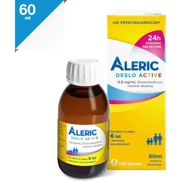 Aleric Deslo roztwór dousny 0,5mg/ml 60ml