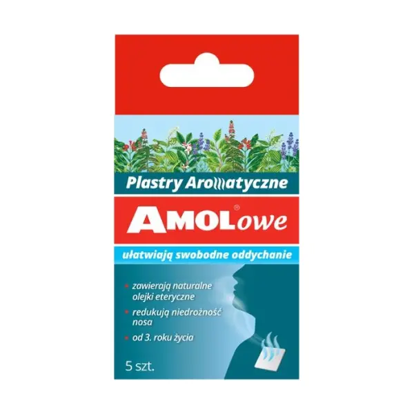 AMOLOWE Plastry Aromatyczne, 5 sztuk