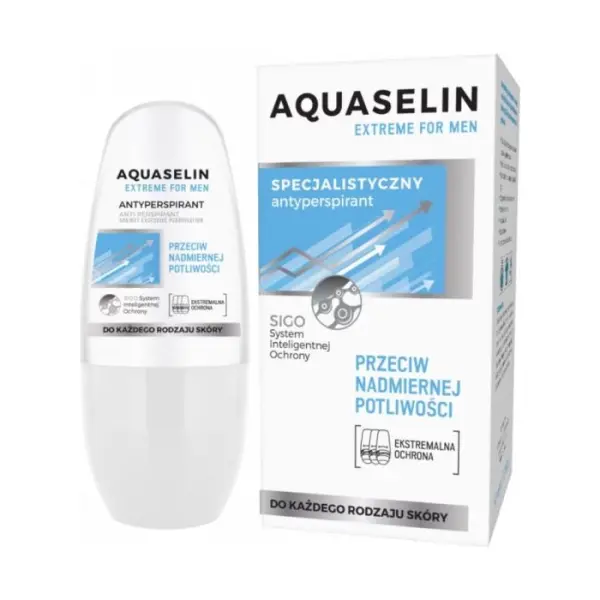 AQUASELIN Extreme Men Roll-on dla mężczyzn, 50 ml