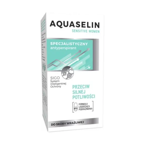 AQUASELIN Sensitive Women Roll-on dla kobiet, 50 ml