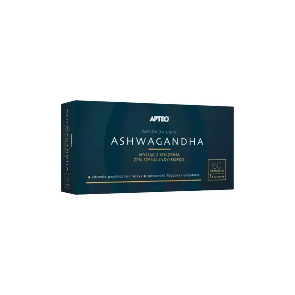 Ashwagandha 60 kapsułek