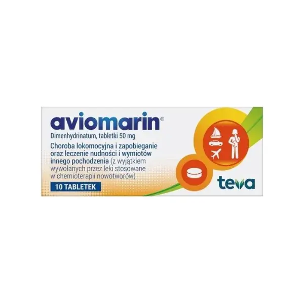 Aviomarin 10 tabletek