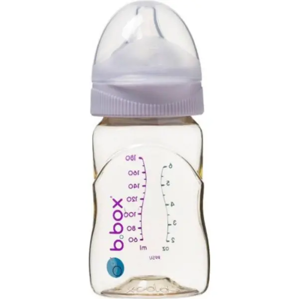 B.BOX Butelka ze smoczkiem dla niemowląt 0+ Peon 180ml