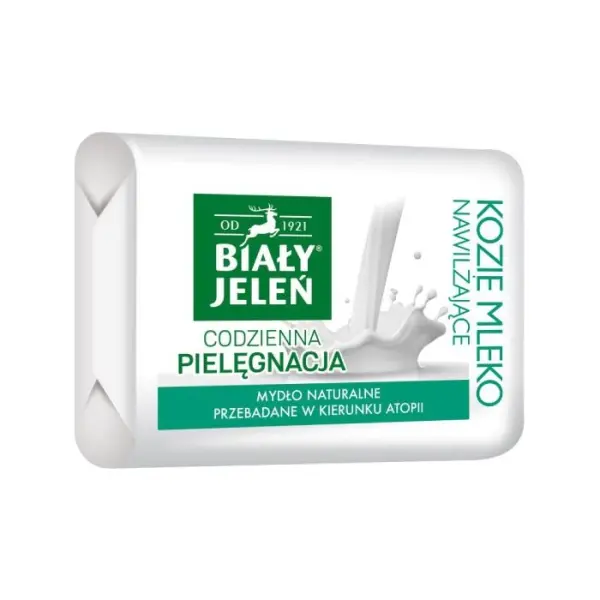 Biały Jeleń Mydło hypoalergiczne kozie mleko 100g