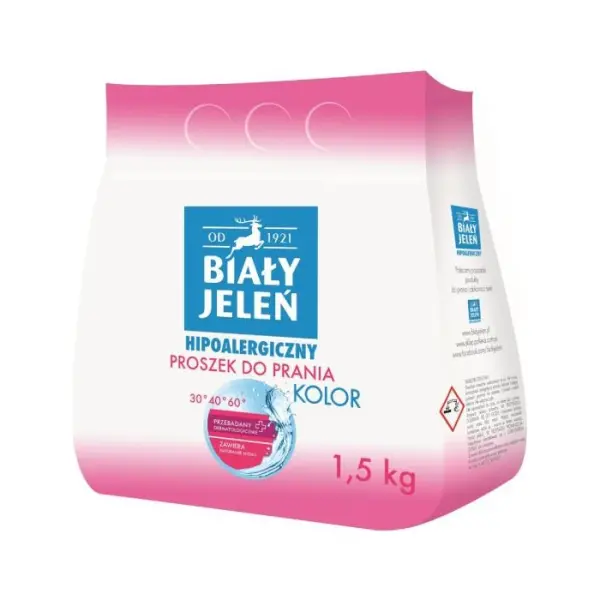 Biały Jeleń Proszek do prania kolor 1,5 kg