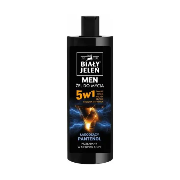 Biały Jeleń Żel do mycia men 5w1 400ml