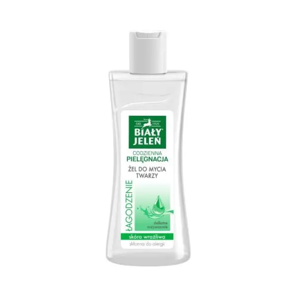 BIAŁY JELEŃ Żel do mycia twarzy łagodzenie, 265 ml