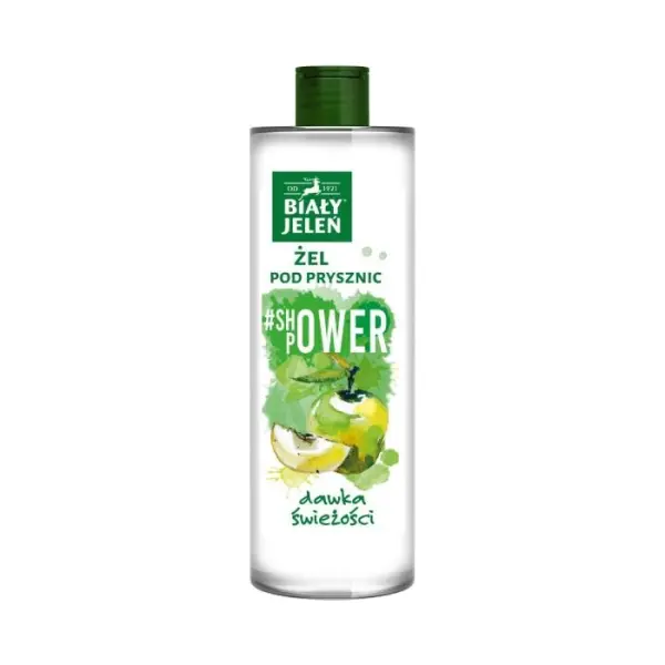 Biały Jeleń Żel pod prysznic jabłko 400 ml