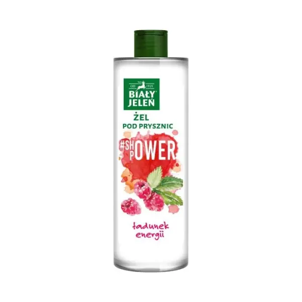 Biały Jeleń Żel pod prysznic malina 400ml