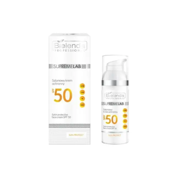 BIELENDA Professional Krem satynowy ochronny SPF 50, 50 ml