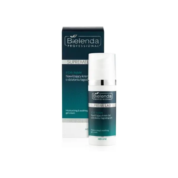 BIELENDA Professional Supremelab Men Line Nawilżający Krem-żel o działaniu łagodzącym, 50 ml