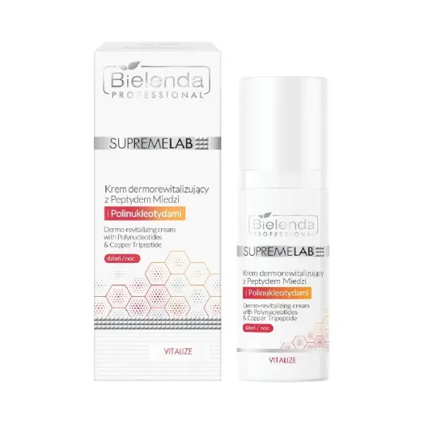 BIELENDA Professional Supremelab Vitalize Krem dermorewitalizujący z peptydem miedzi, 50 ml