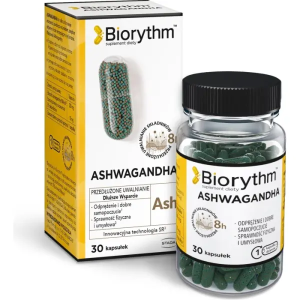 Biorythm Ashwagandha 30 kapsułek