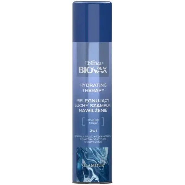 BIOVAX Glamour hydrating therapy suchy szampon, 200 ml