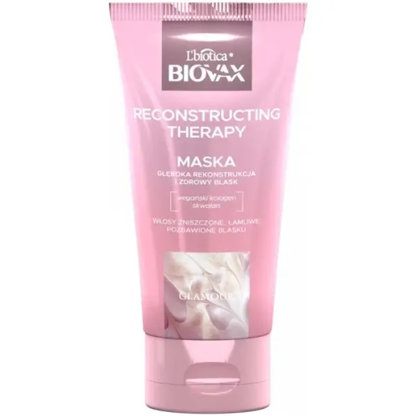 BIOVAX Glamour Recontructing Therapy Maska do włosów, 150 ml