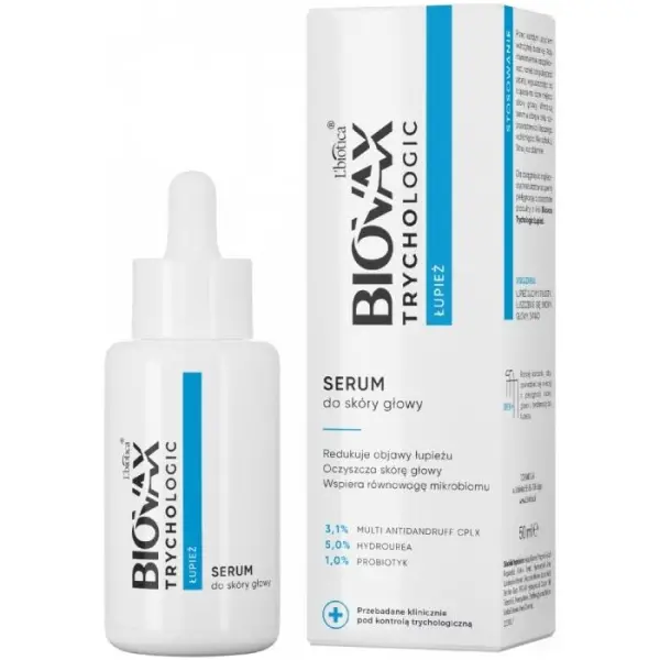 BIOVAX Trychologic łupież serum do skóry głowy, 50 ml