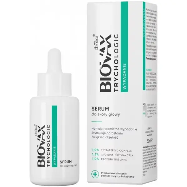 BIOVAX Trychologic wypadanie serum do skóry głowy, 50 ml