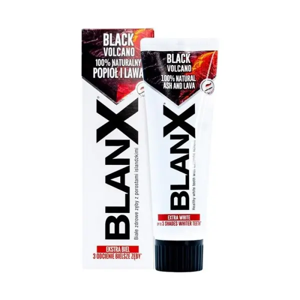 BLANX Black Volcano Pasta do zębów, 75 ml