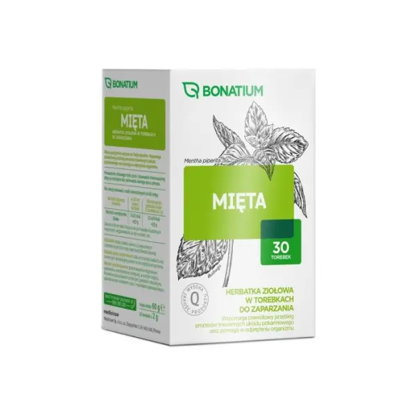 Bonatium Mięta herbatka ziołowa 30 torebek