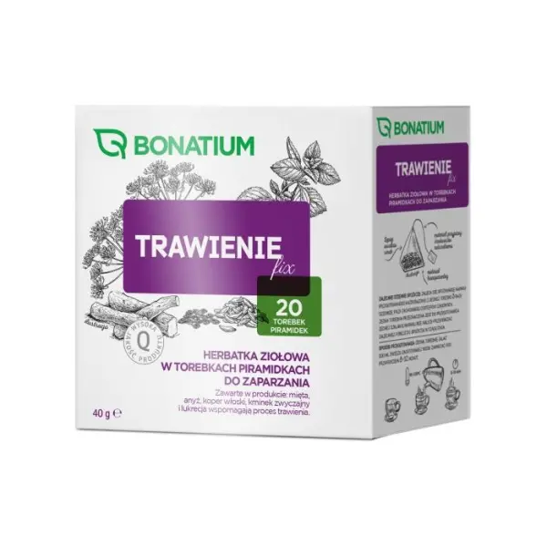 Bonatium Trawienie fix herbatka ziołowa 20 torebek