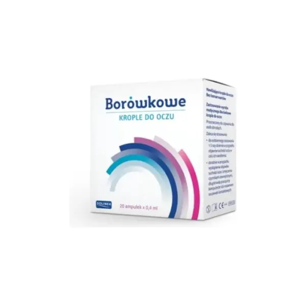 Borówkowe krople do oczu 20 minimsów