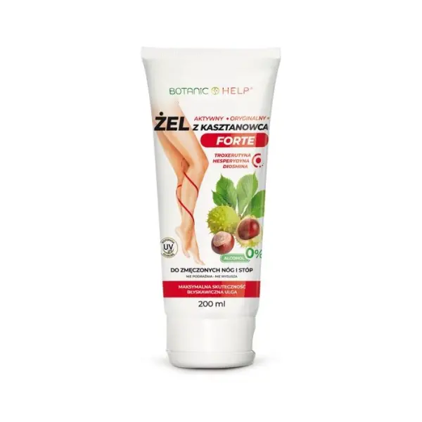 BOTANIC HELP Żel z kasztanowca forte, 200ml