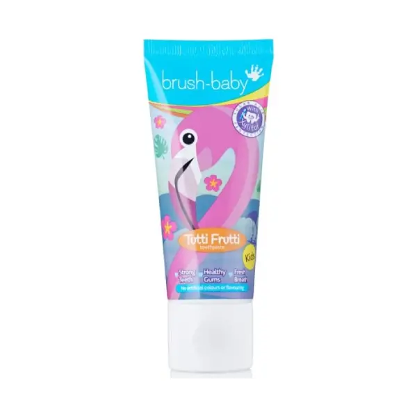 BRUSH-BABY Pasta do mycia zębów dla dzieci owocowa 3-6 lat, 50 ml
