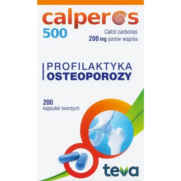 Calperos 500 200 kapsułek