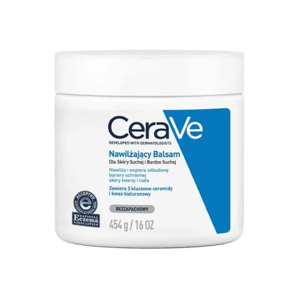 CERAVE Nawilżający balsam odbudowujący barierę ochronną skóry, 454 g