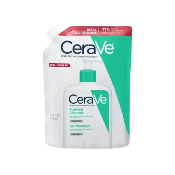 CERAVE Żel do mycia twarzy i ciała refill, 473 ml