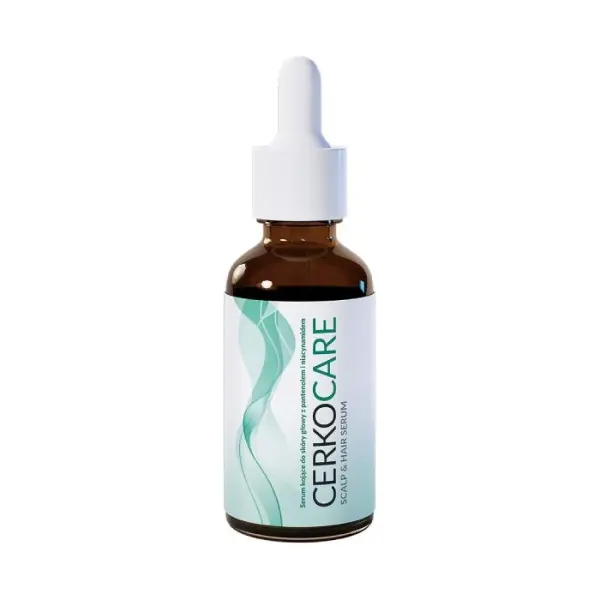 CERKOCARE Serum do skóry głowy kojące z pantenolem i niacynamidem, 50 ml