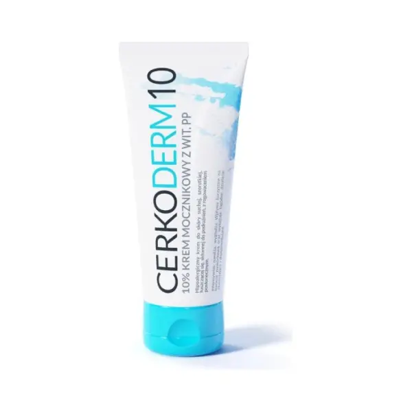 Cerkoderm 10 10% Krem mocznikowy z niacynamidem 75 ml