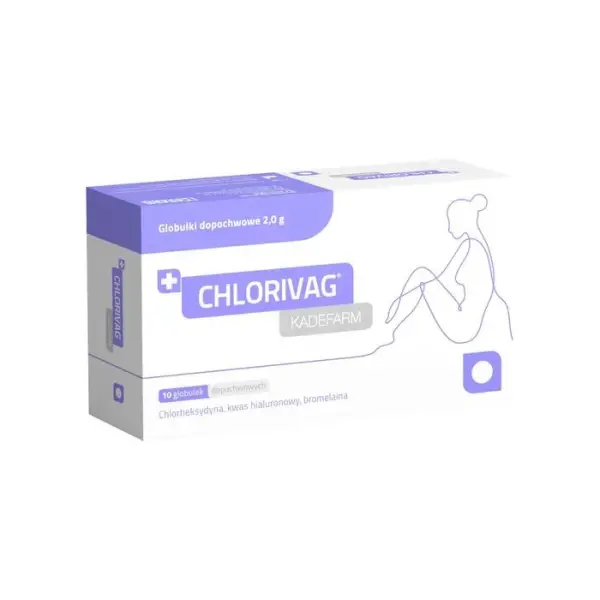 Chlorivag Kadefarm globulki dopochwowe 10g