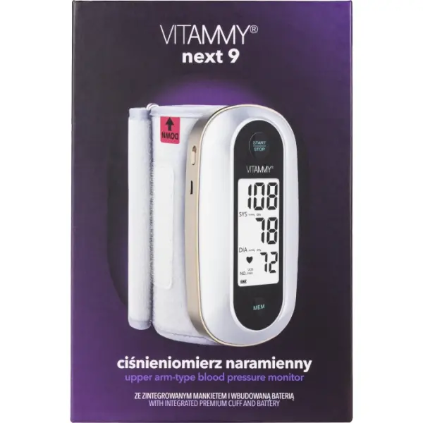 Ciśnieniomierz naramienny VITAMMY NEXT 9