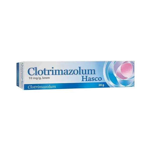 CLOTRIMAZOLUM Hasco krem 0,01 g/g, 20g
