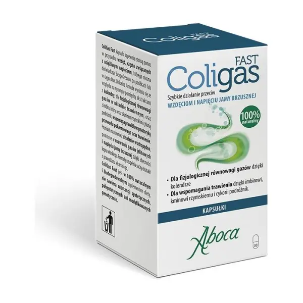Coligas Fast 30 kapsułek